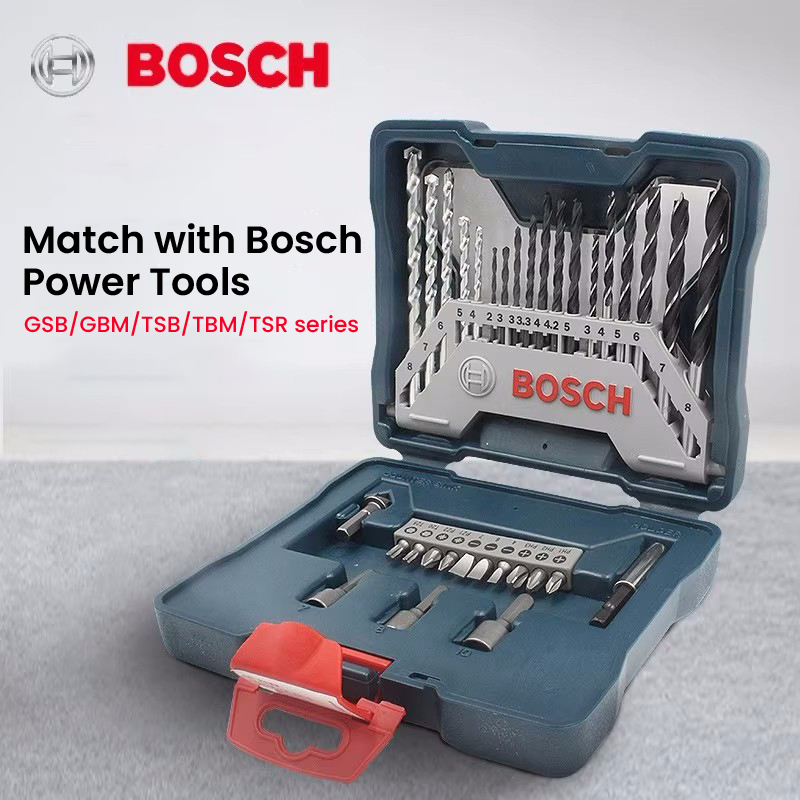 Power Tools Set - Bosch X33 Matkap Ucu Tornavida Ucu