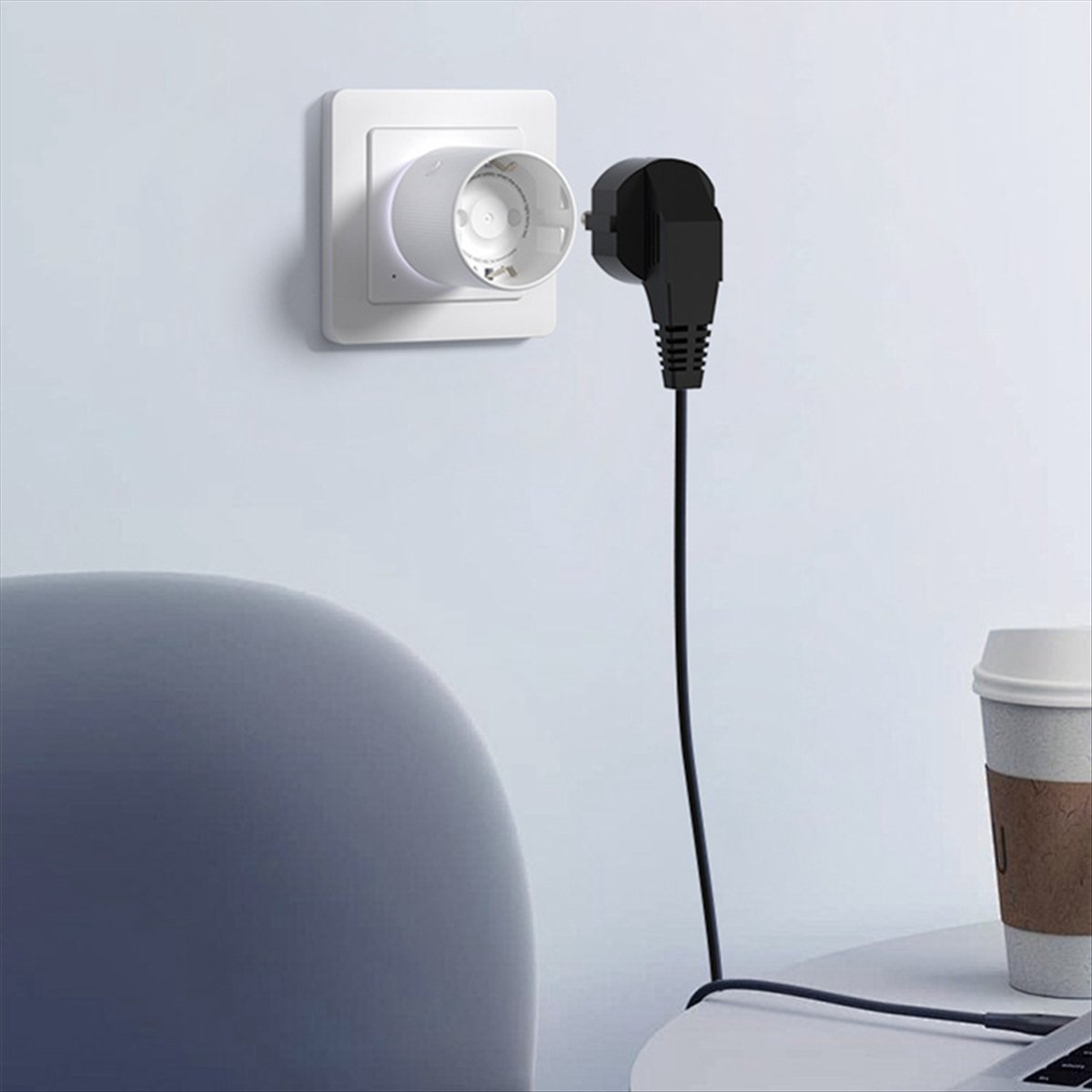 Power Tools Google - İnce Akıllı Fiş WiFi Soketi 16A
