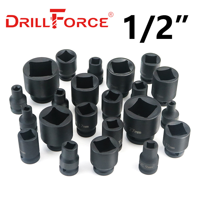 Power Tools Pneumatic - Drillforce 5-30mm Darbeli Anahtar Soket Kare