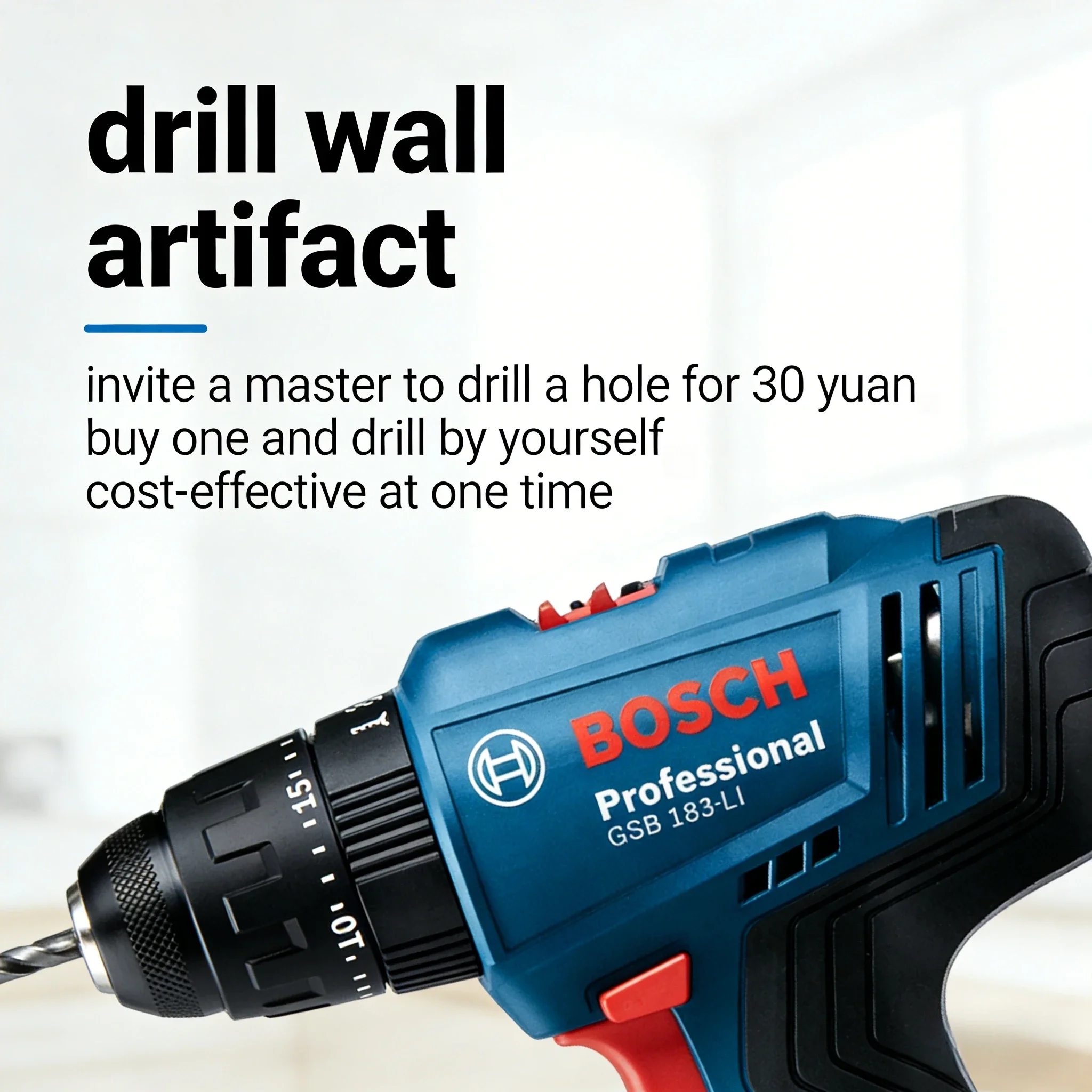 Power Tools Safety - Bosch GSB183-LI 18V Şarjlı Darbeli Matkap,