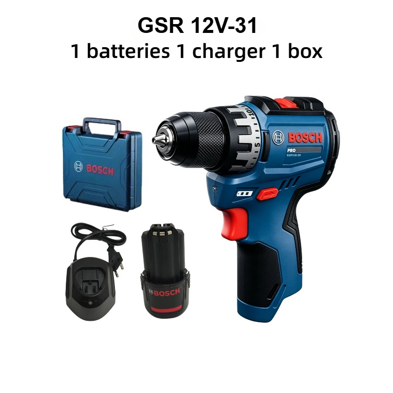 Power Tools Safety - Bosch Professional GSR 12V-31 Akülü Matkap