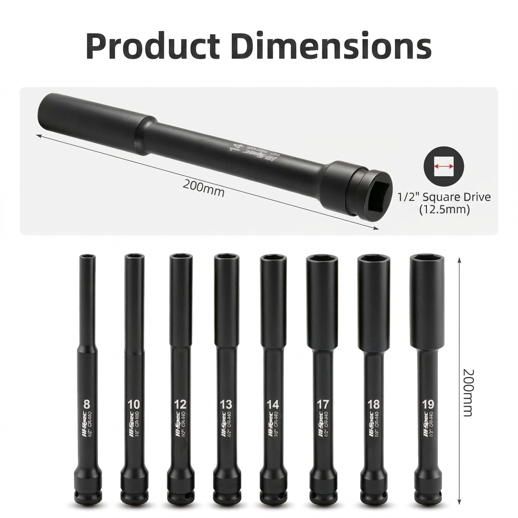 1/2 İnç Sürücülü Ekstra Uzun D - Power Tools Pneumatic incelemesi ve fiyatı