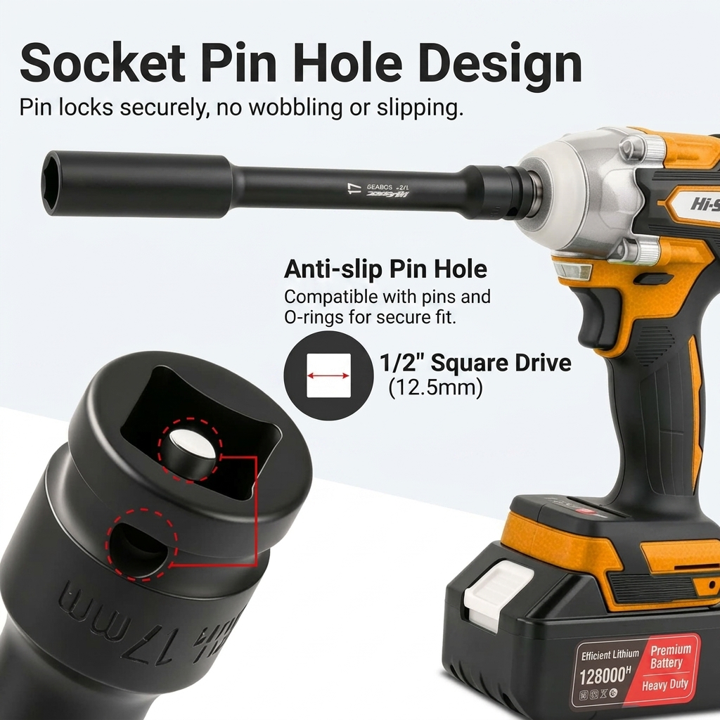 1/2 İnç Sürücülü Ekstra Uzun D - Power Tools Pneumatic incelemesi ve fiyatı