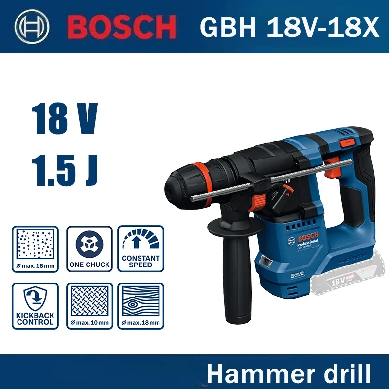 Bosch GBH 18V-18X 18V Fırçasız - Hammer Drill Sds incelemesi ve fiyatı