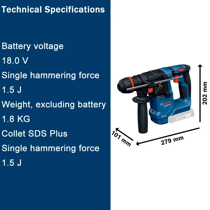 Bosch GBH 18V-18X 18V Fırçasız - Hammer Drill Sds incelemesi ve fiyatı