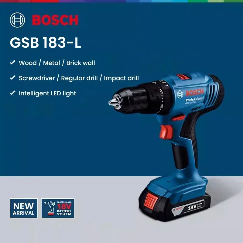 Bosch GSB183-LI 18V Şarjlı Dar - Power Tools Safety incelemesi ve fiyatı