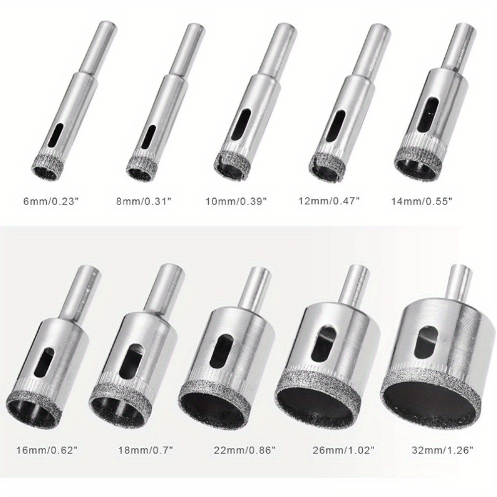 10 Parça Elmas Kaplı Matkap Uc - Power Tools Set incelemesi ve fiyatı