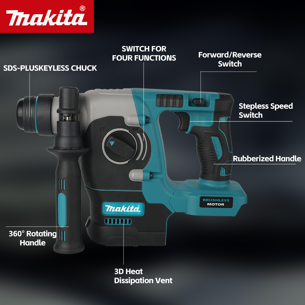 Makita DCH273 18V Fırçasız SDS - Hammer Drill Sds incelemesi ve fiyatı