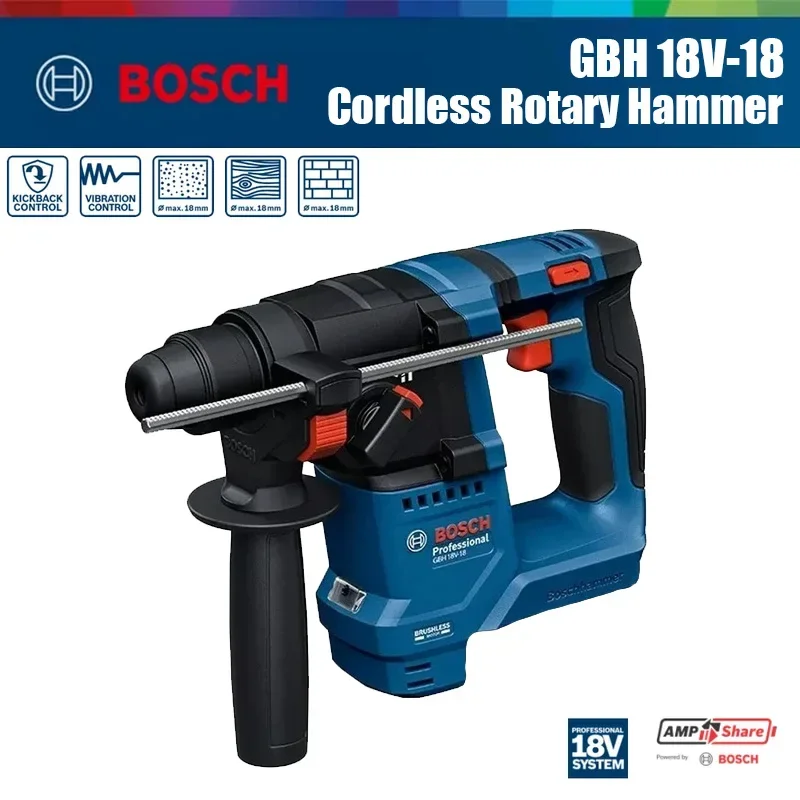 Bosch GBH 18V-18 Akülü Darbeli - Hammer Drill Sds incelemesi ve fiyatı