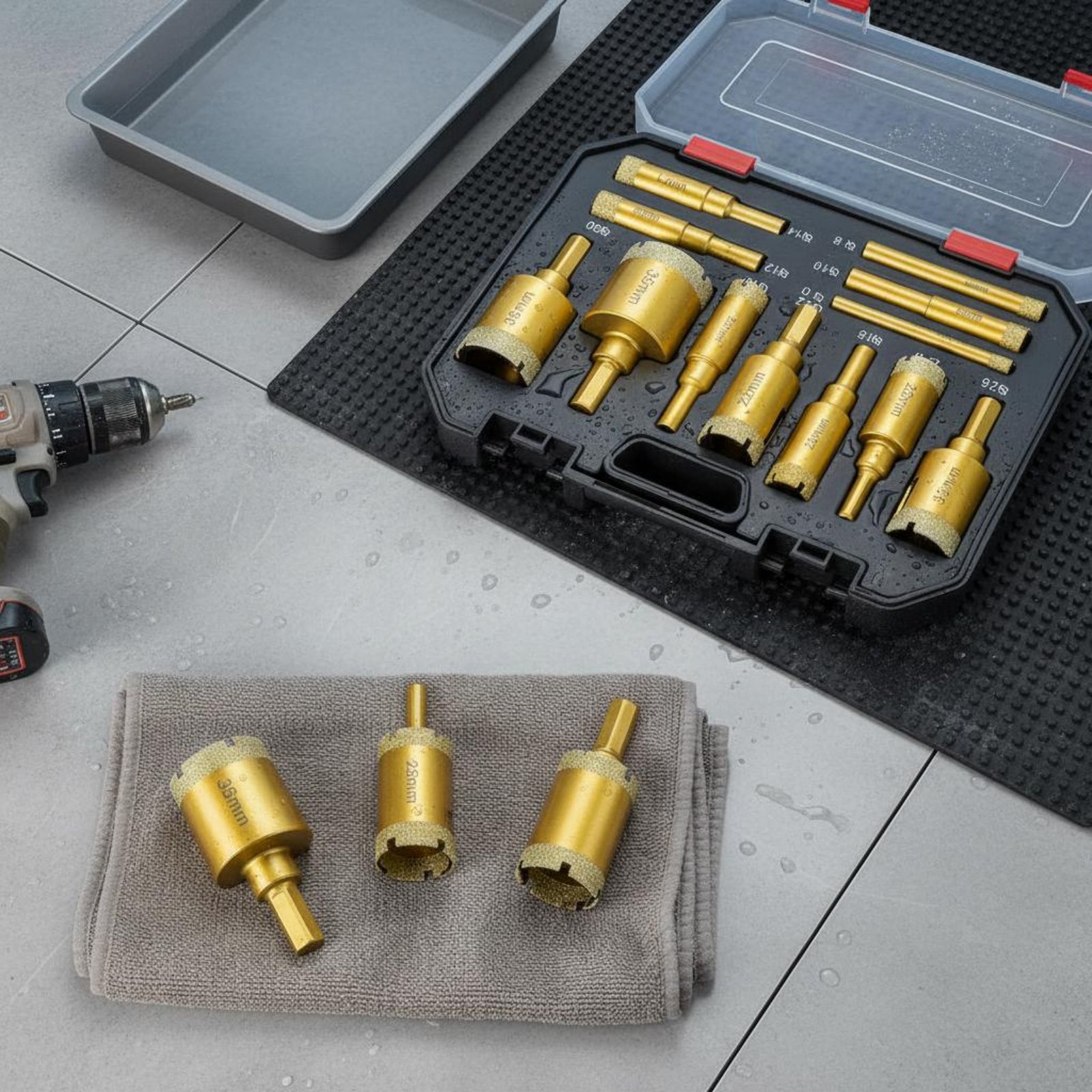 12 Parça Lehimli Kristal Delme - Power Tools Set incelemesi ve fiyatı