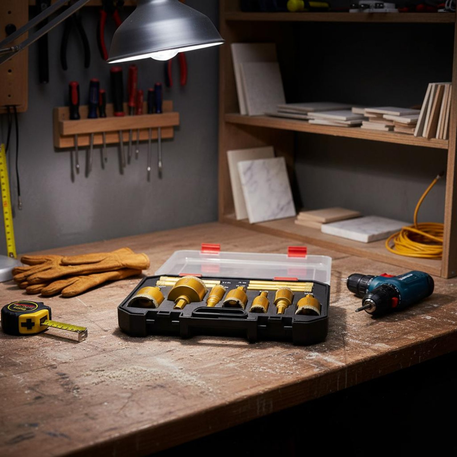 12 Parça Lehimli Kristal Delme - Power Tools Set incelemesi ve fiyatı