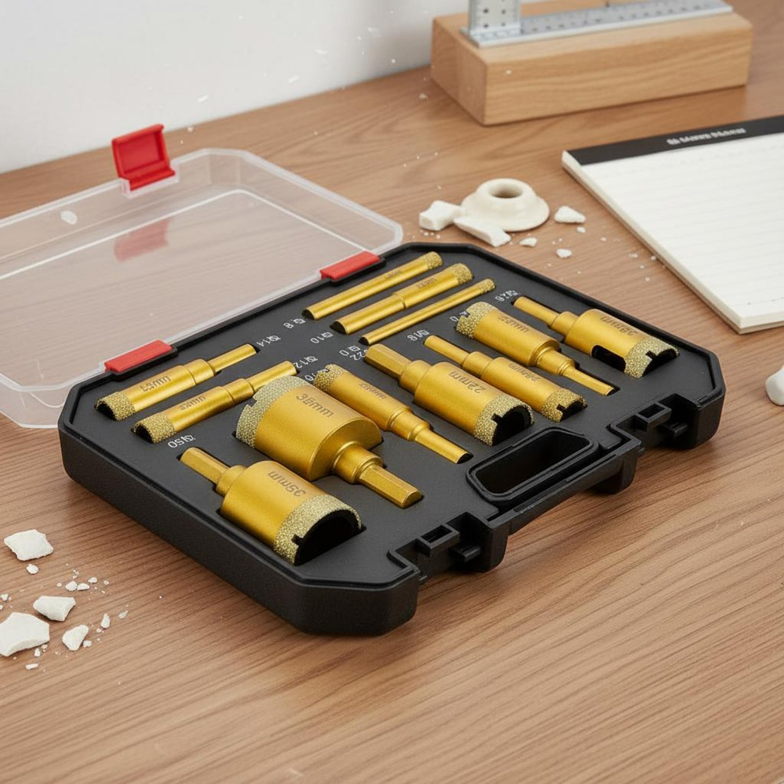 12 Parça Lehimli Kristal Delme - Power Tools Set incelemesi ve fiyatı