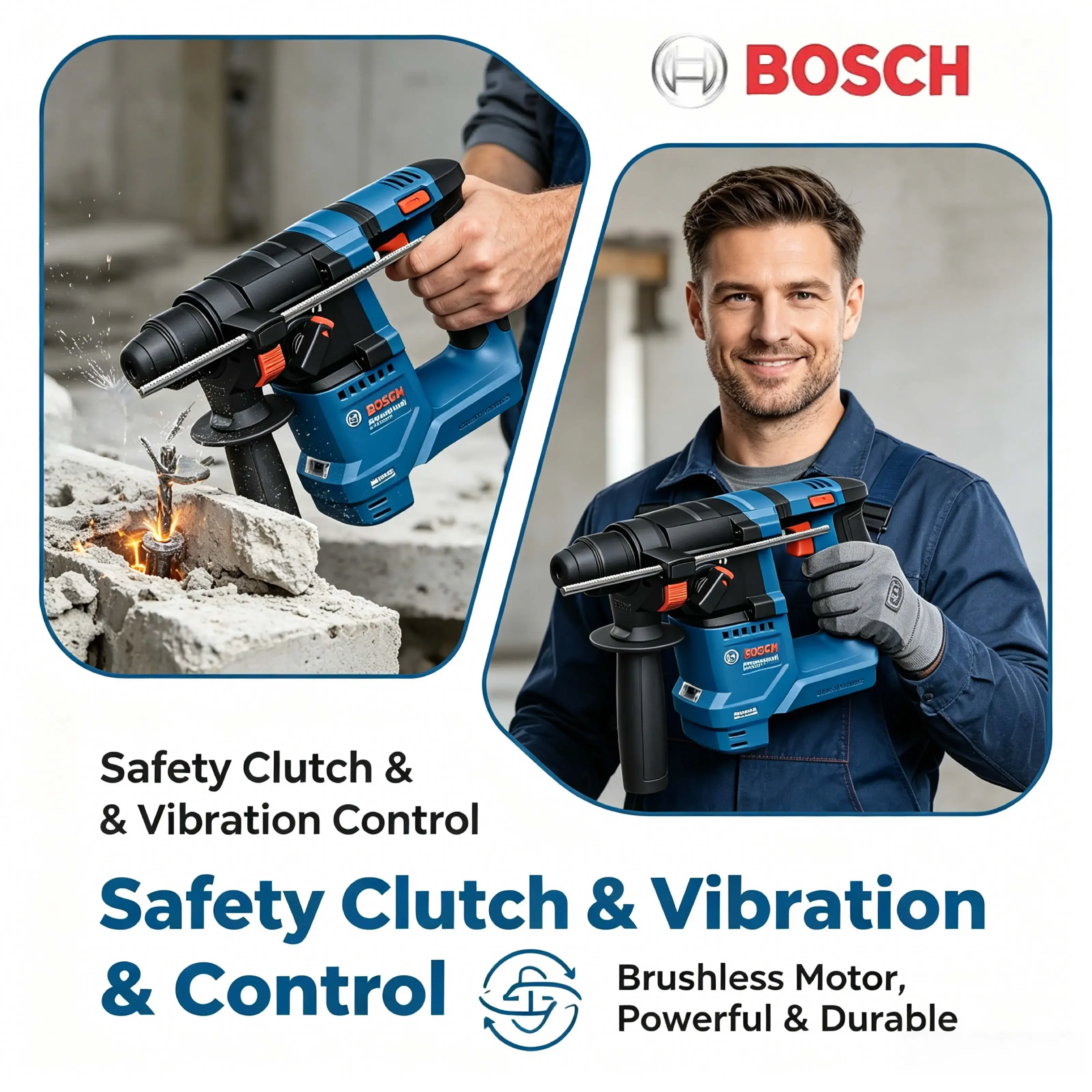 Bosch GBH 18V-18 18V Fırçasız  - Hammer Drill Sds incelemesi ve fiyatı