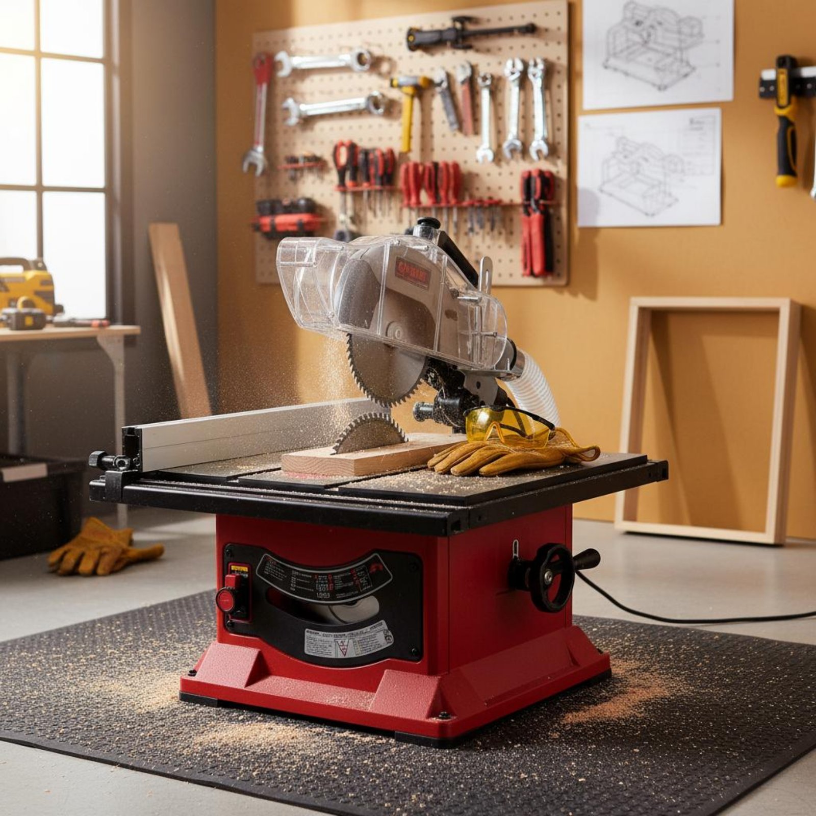 Masa Testeresi Toz Koruyucu Şe - Power Tools Safety incelemesi ve fiyatı