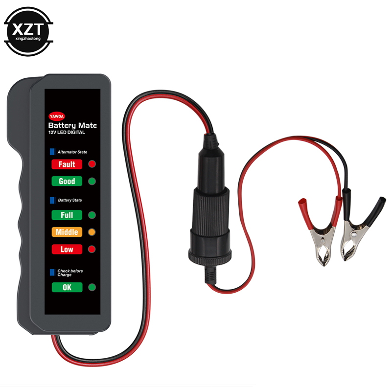 Araba Akü Test Cihazı 6 LED Ek - Power Tools China incelemesi ve fiyatı