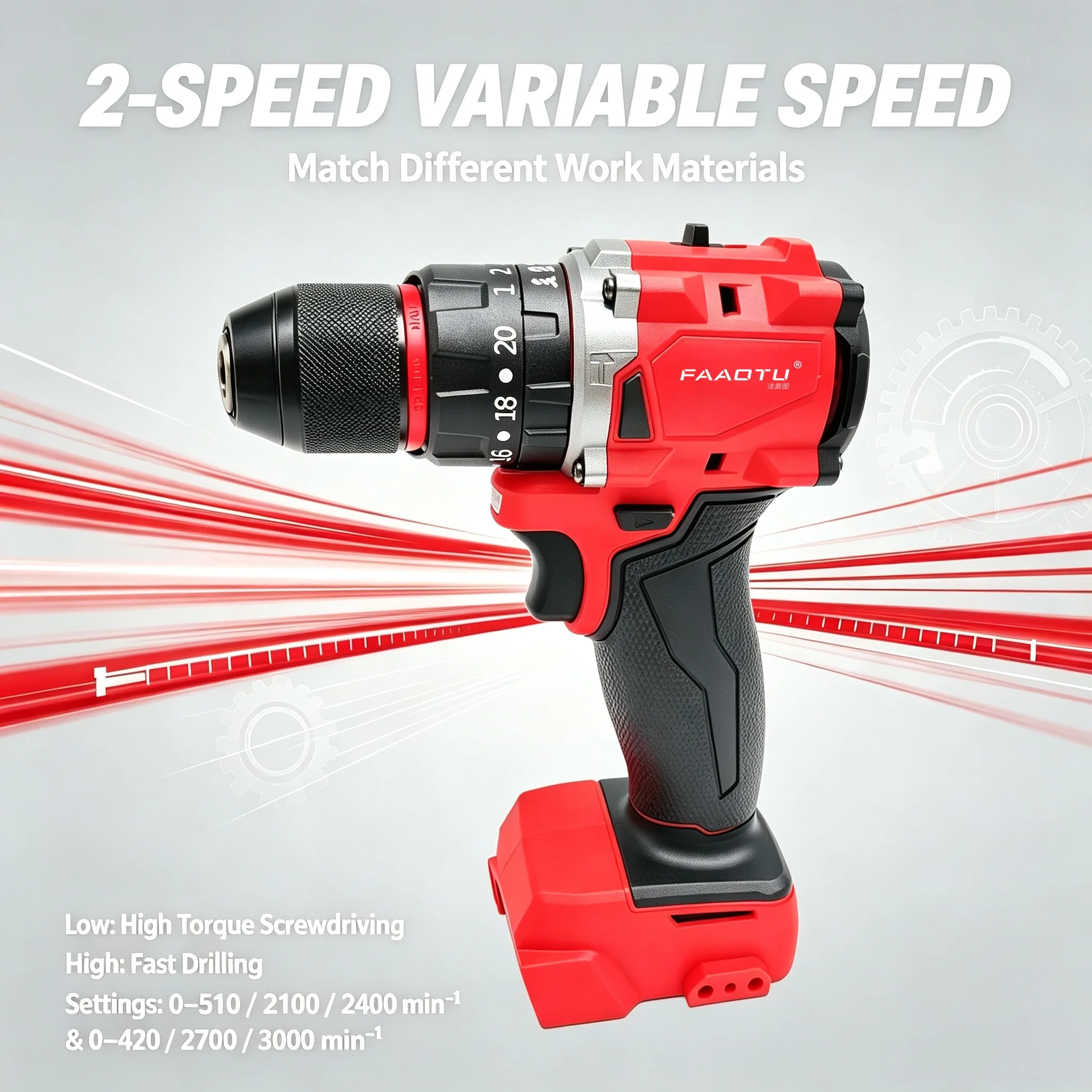 FAAOTU 18V Fırçasız Akülü Darb - Power Tools Set incelemesi ve fiyatı